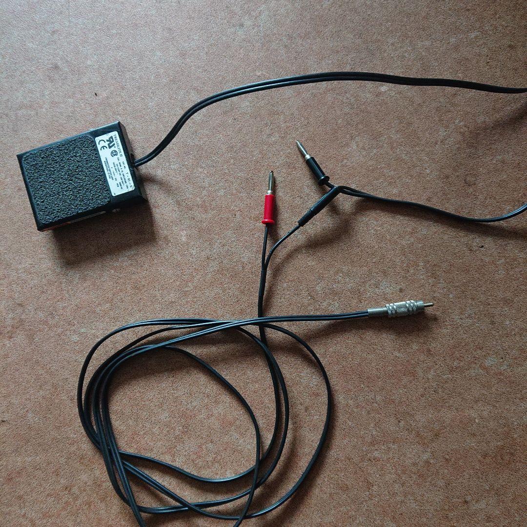 タトゥー バナナプラグ フットスイッチ ケーブル パワーサプライ