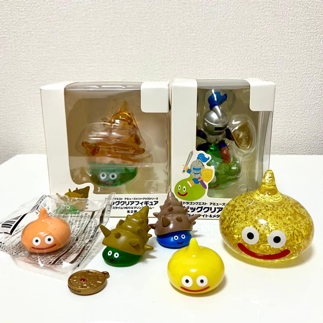 アクリルビッグスライムドラクエクリアスライムナイトフィギュアスライムつむりセット