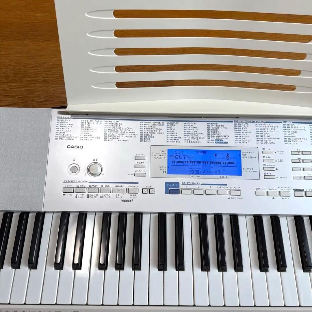 CASIO キーボード LK222 カシオ 光ナビゲーションキーボード
