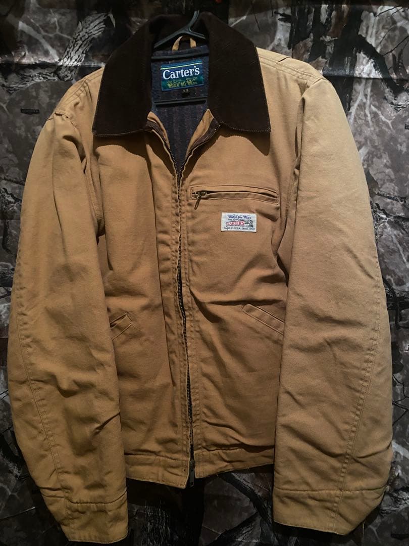 Carter's デトロイトジャケット 列車タグ サイズ38 ビンテージ