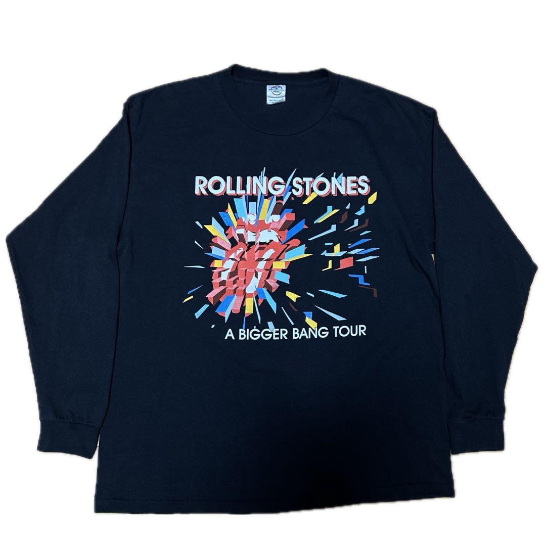ローリングストーンズ XL 2005 メタリカ ビガーバン ロンT