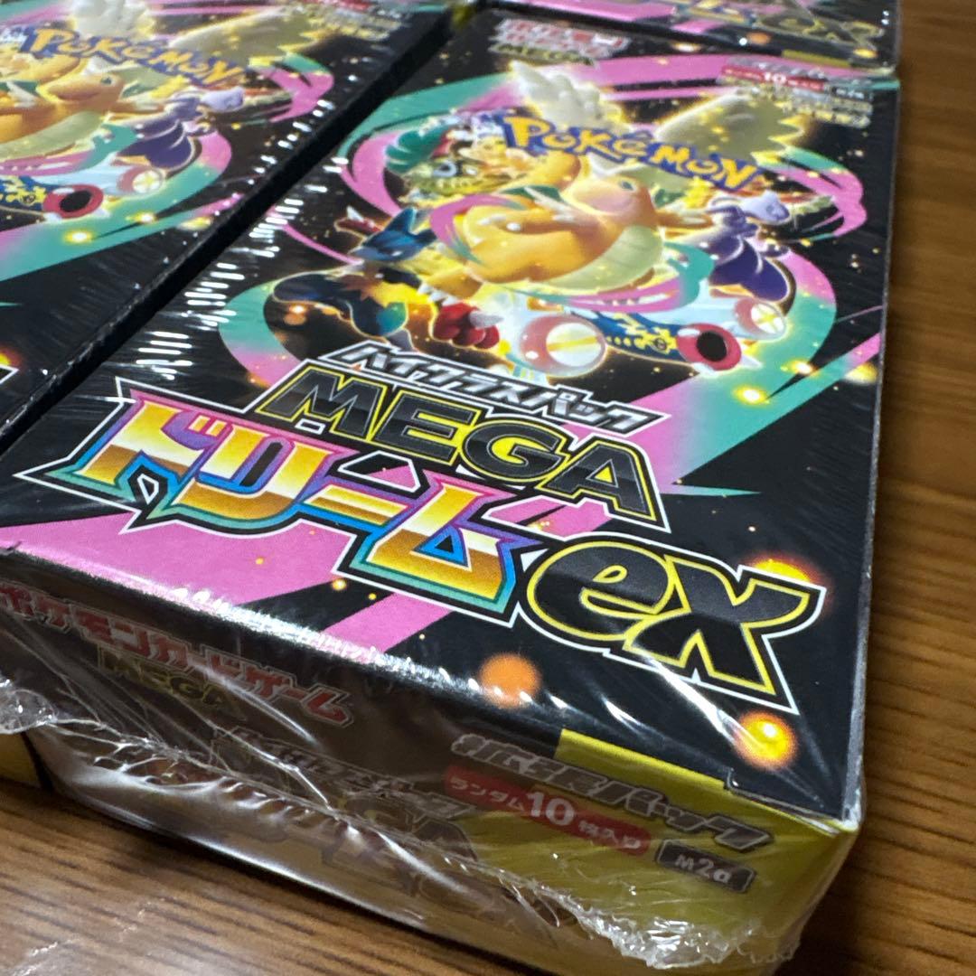 ポケモンカードゲーム MEGAドリームEX 6ボックス　シュリンク付き