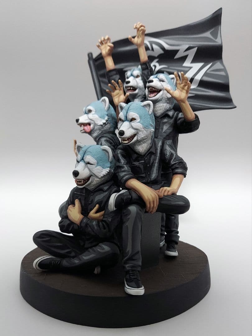 一番くじ　マンウィズ　A賞　フィギュア　二次元彩色　リペイント