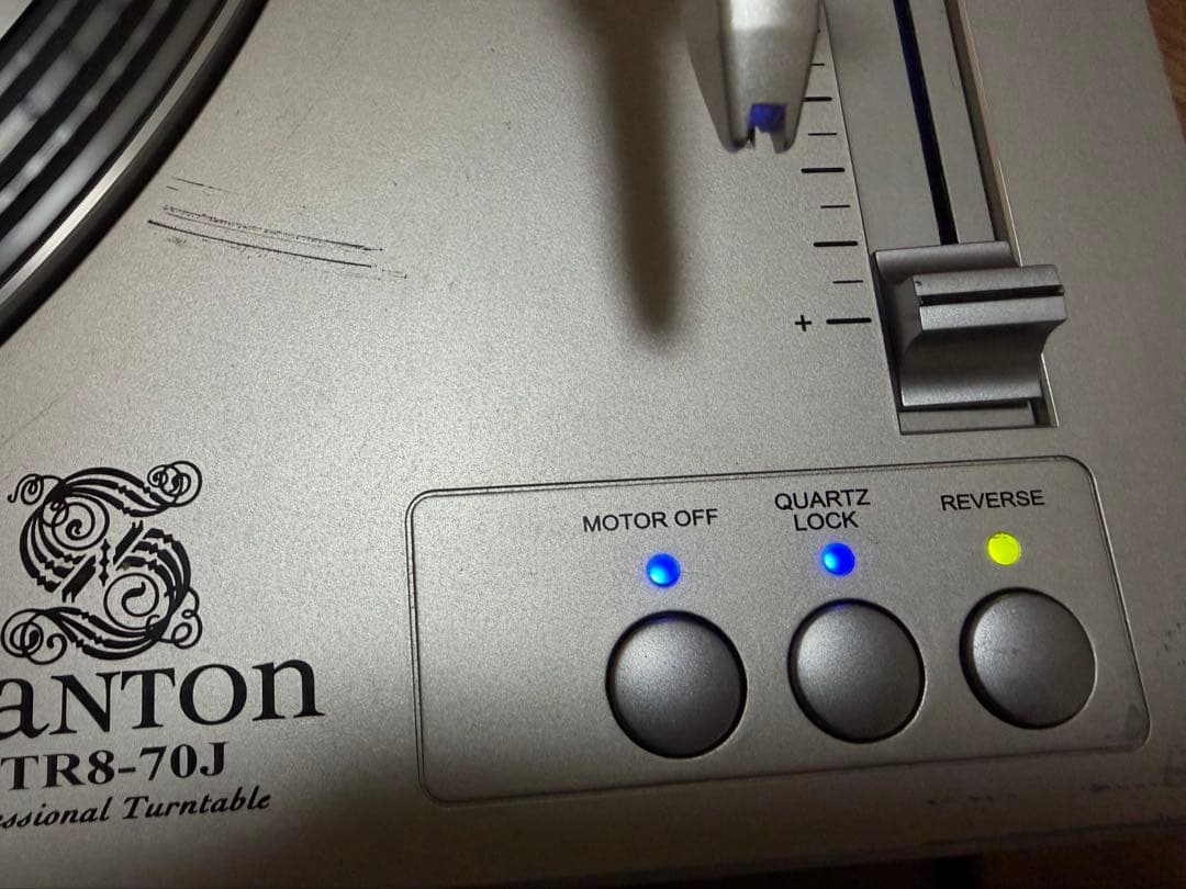 STANTON STR8-70J DJターンテーブル　ジャンク品