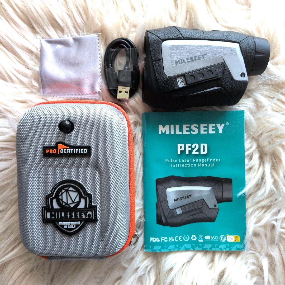 ゴルフ飛距離計 レーザー距離計 6倍望遠 USB充電 ケース付き 手ブレ補正
