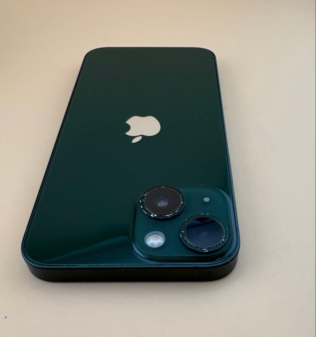 iPhone 13 mini 128GB グリーンSIMフリーバッテリー100%