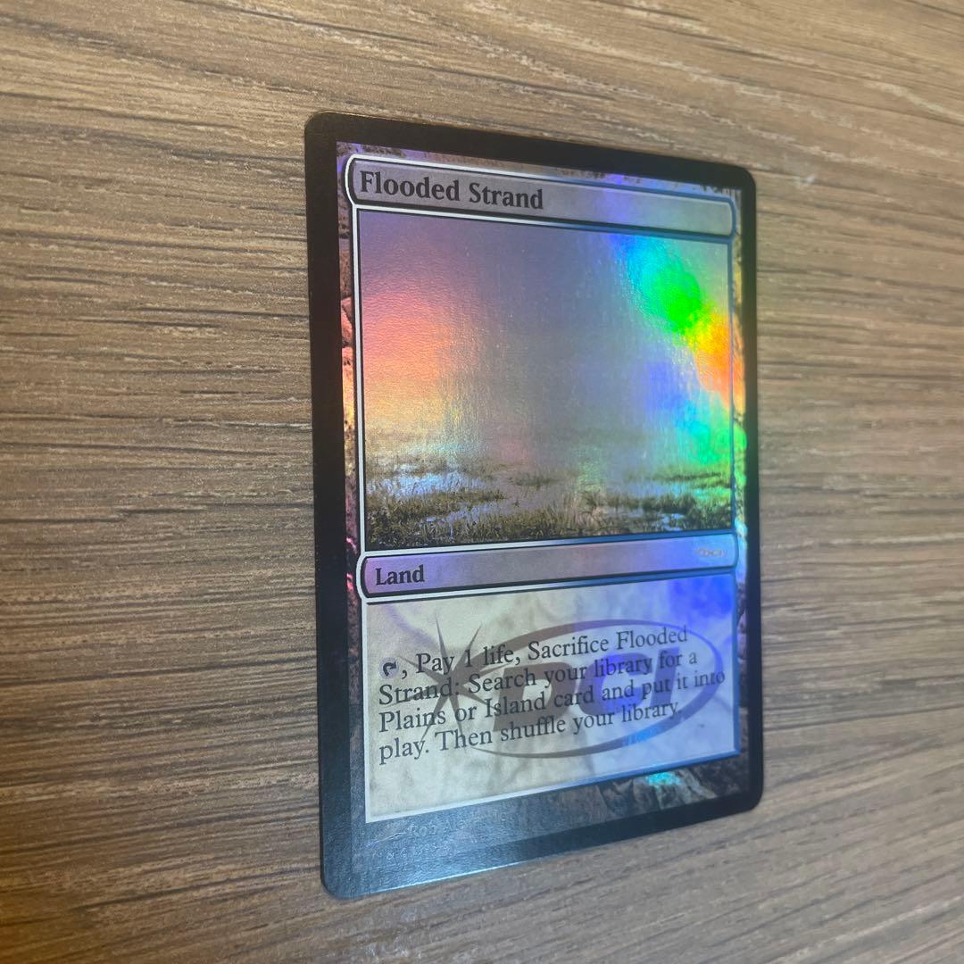 溢れかえる岸辺 / Flooded Strand ジャッジ褒賞 Foil