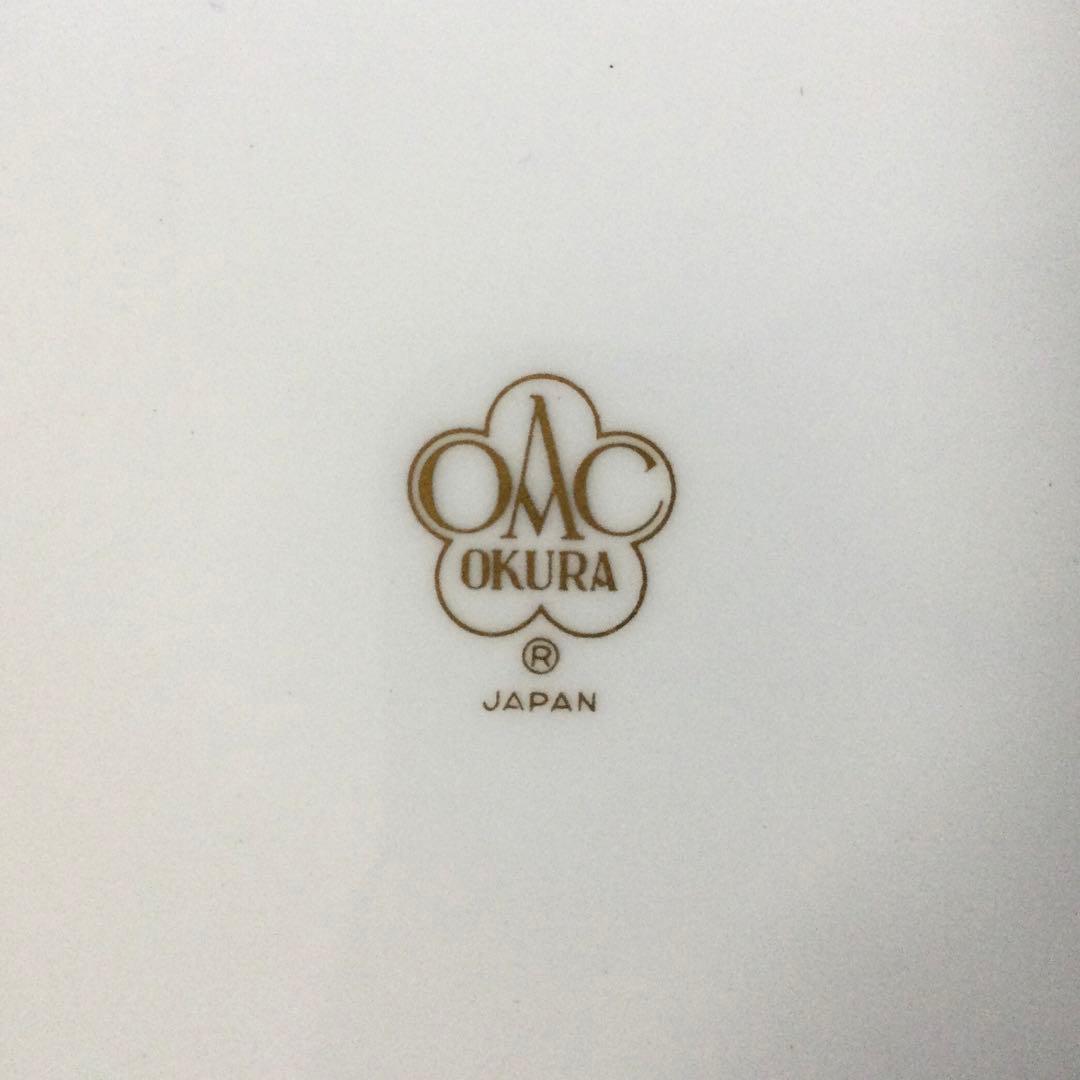 大倉陶園 花瓶 瑠璃金蝕 葡萄 花器 花入 フラワーベース M