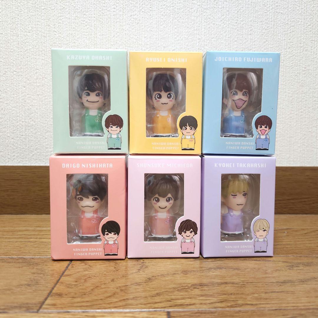 【つーこ】⠀なにわ男子の指人形6体セット