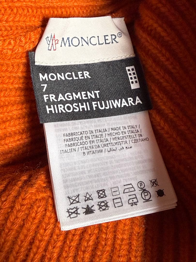 techiレア未使用MONCLER × Hiroshi Fujiwara