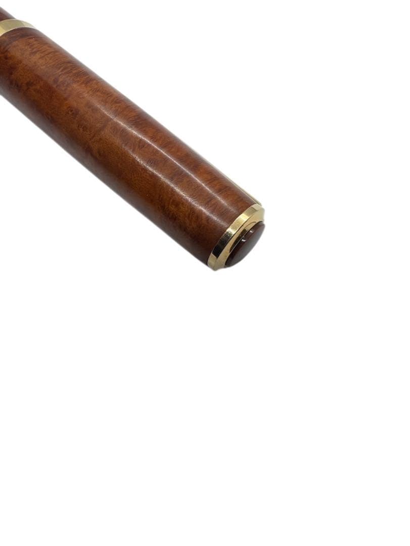 【未使用】アカブライヤー　センチュリー3776　プラチナ万年筆 太字