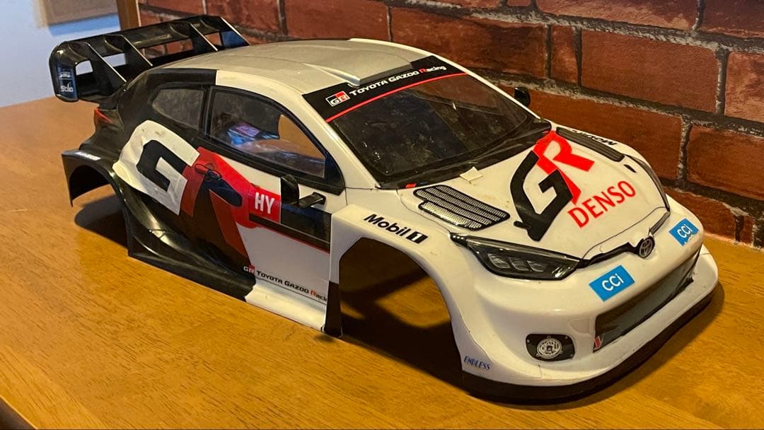 タミヤTT-02 type-XV GRヤリスラリー１ハイブリッドボディ付き