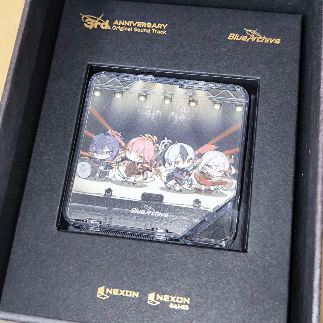 韓国版ブルアカ 3rdAnnivOSTセットCD版+KIT版特典ポスターセット