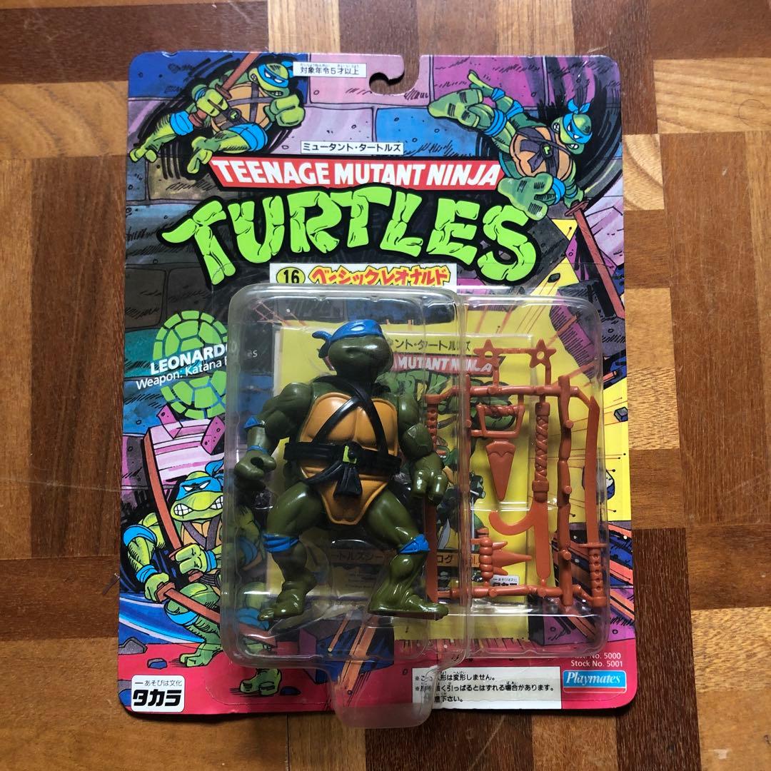 ミュータント・タートルズ ベーシック レオナルド アクションフィギュア 新品