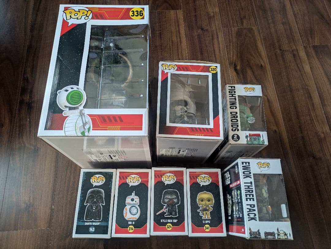 funko pop STARWARS スターウォーズ　８点セット