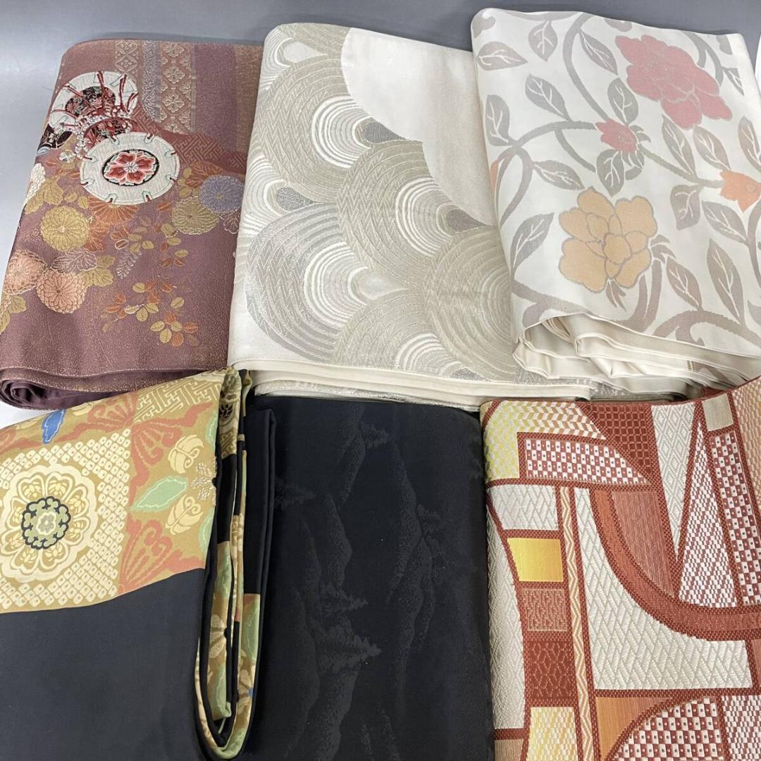 帯 まとめて 50点 半幅帯 角帯 細帯 子供帯 金彩 着物 和装 和服 正絹