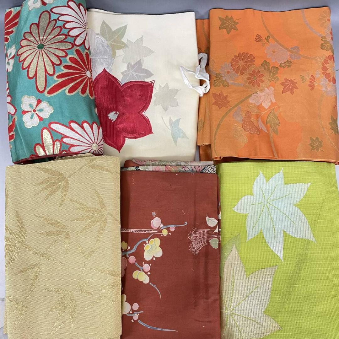 帯 まとめて 50点 半幅帯 角帯 細帯 子供帯 金彩 着物 和装 和服 正絹