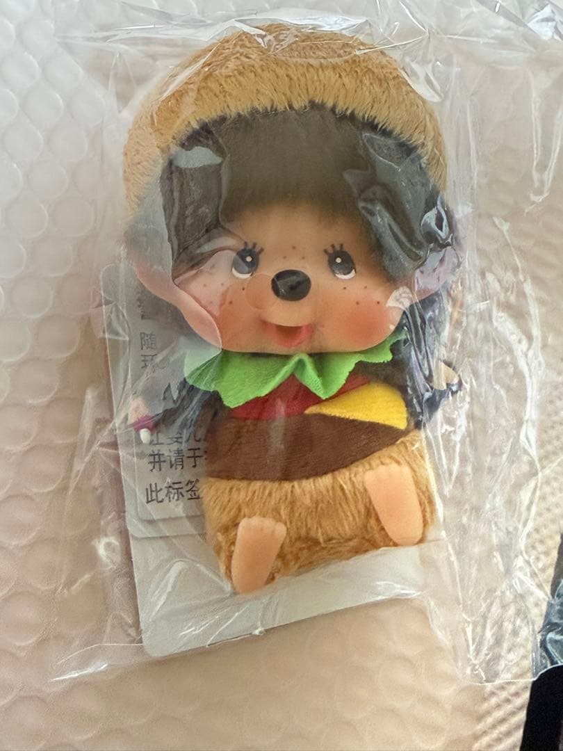 【希少】モンチッチ マクドナルド ハンバーガー キーチェーン