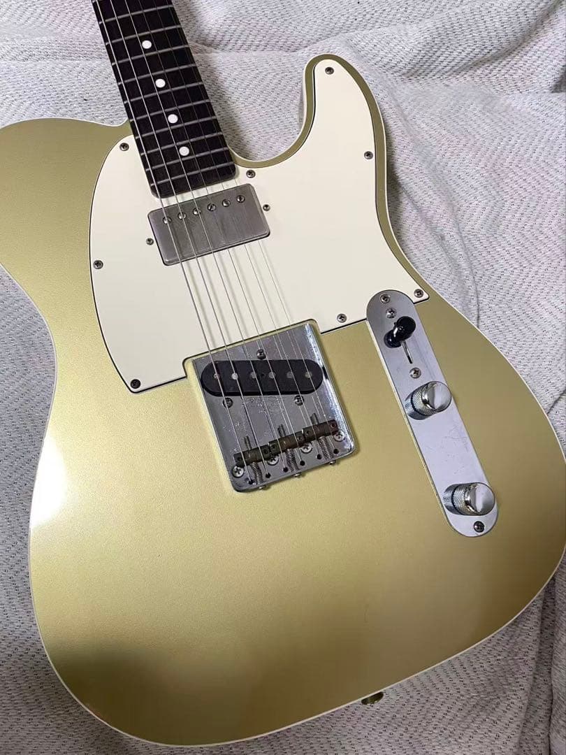 単品FusionTelecasterタイプエレキギタ（SparkMiniアンプ）