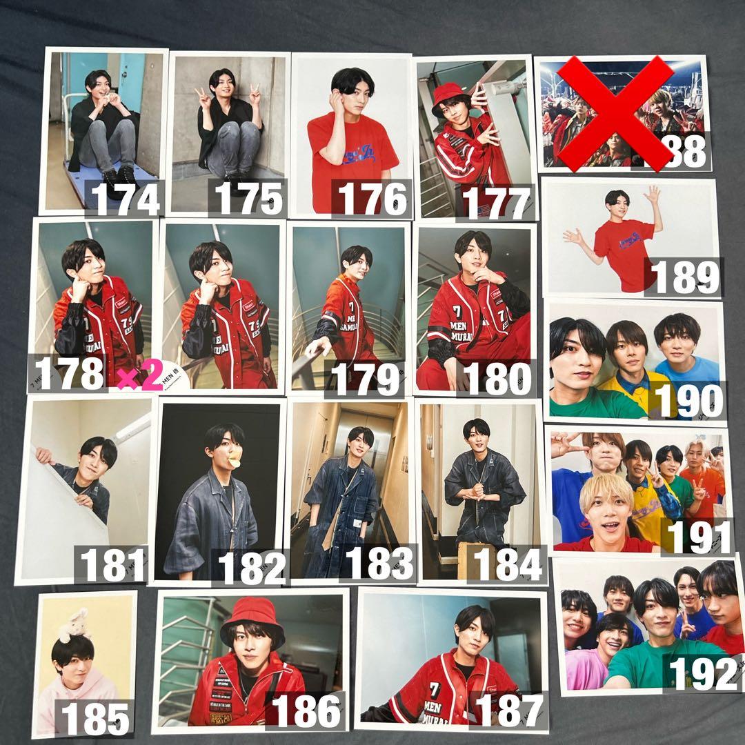 7 MEN 侍 B&ZAI BANZAI 本髙克樹 写真 まとめ売り