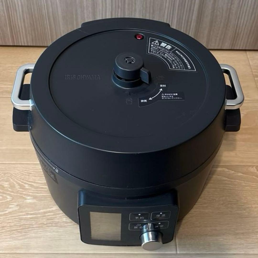 アイリスオーヤマ 電気圧力鍋 4.0L ブラック KPC-MA4-B
