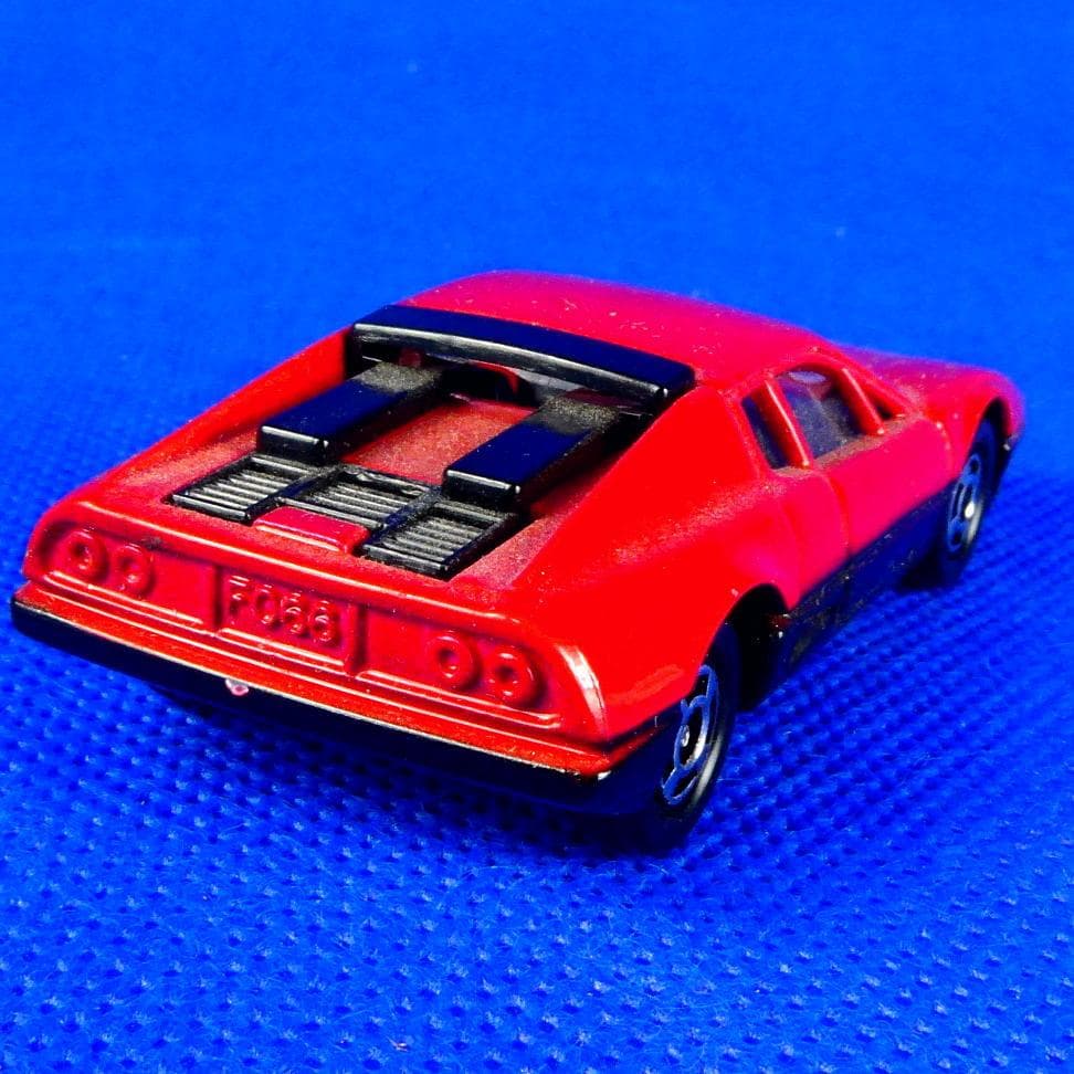 フェラーリ512BB★トミカ★初期の青箱★当時のミニカタログあり★昭和５６年もの