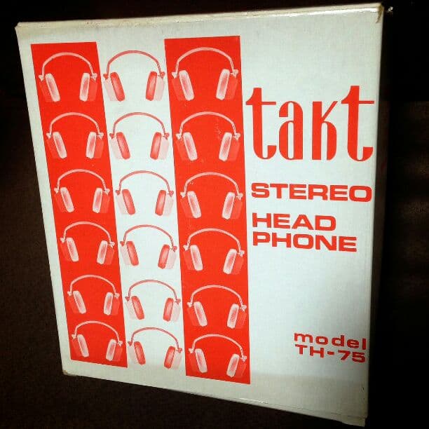 未使用 takt ステレオヘッドホン TH-75