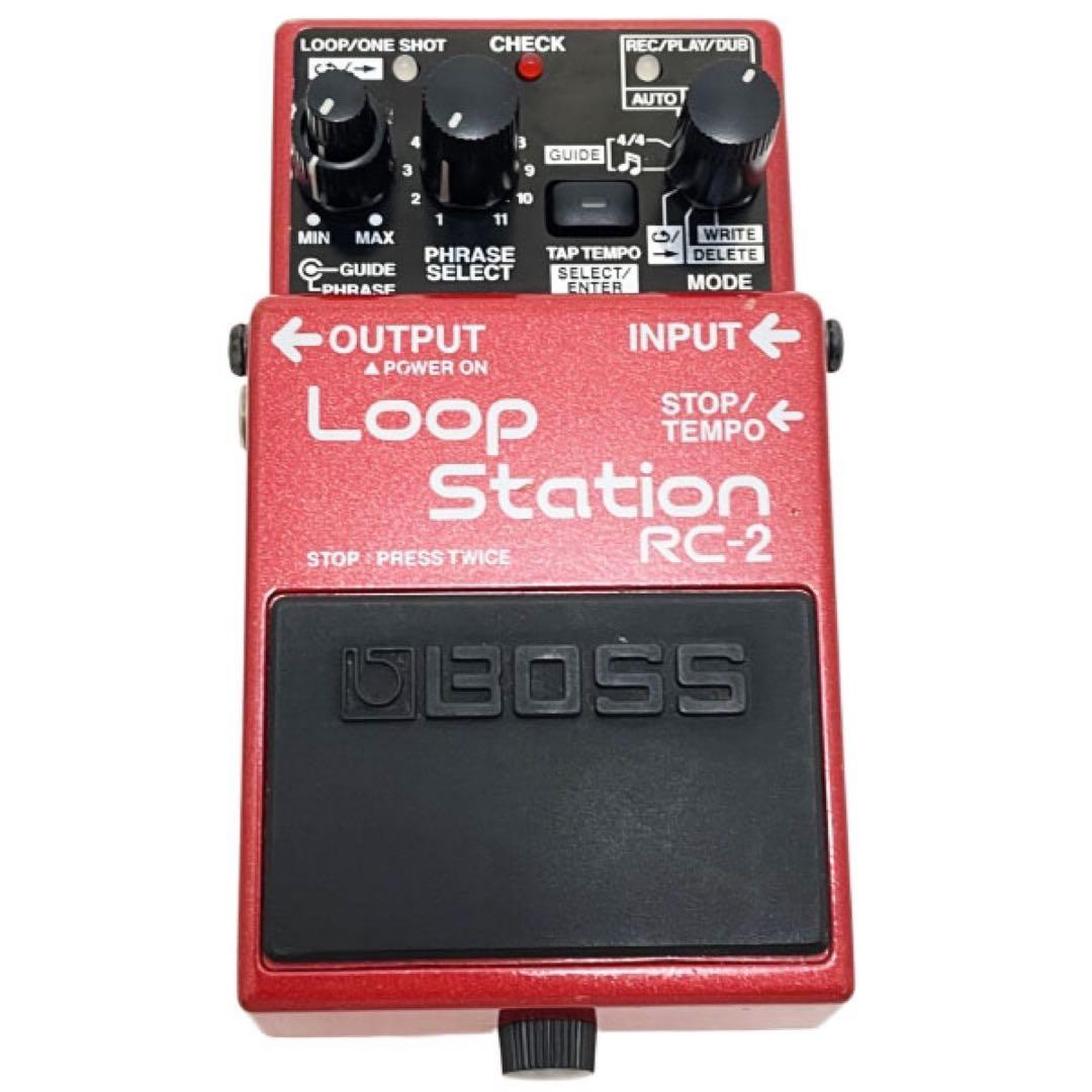 正規品 BOSS Loop Station RC-2 赤 ルーパー