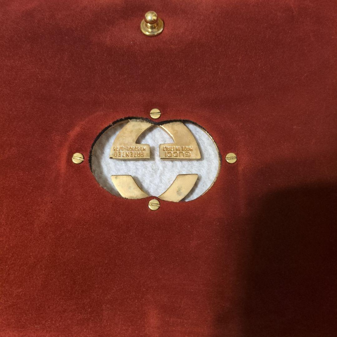 古*︎様 GUCCI ブラウン スエード ショルダーバッグ