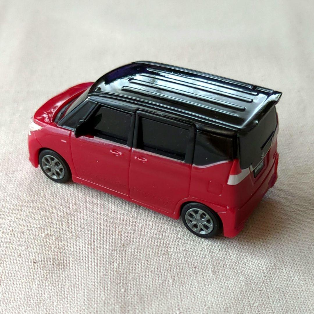 スズキ　新型 ソリオバンディット　プルバックカー　 赤と黒　[非売品]