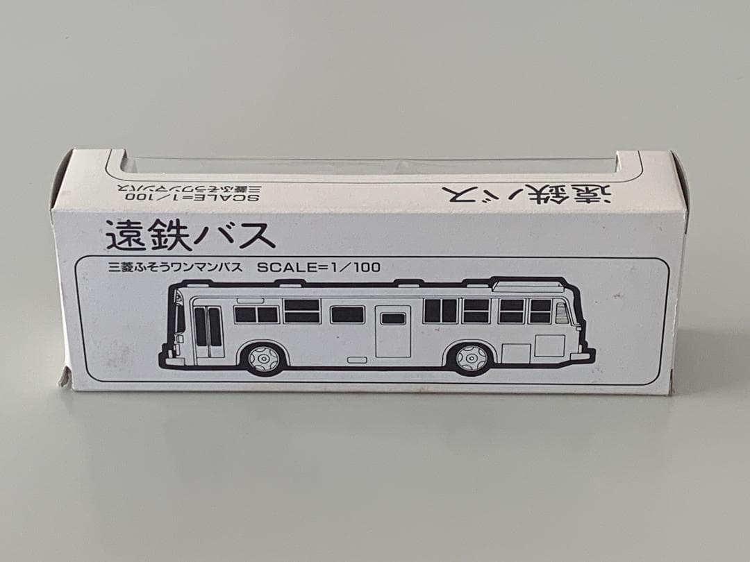◆日本製【1/100 遠鉄バス ロングトミカ 三菱ふそうワンマンバス 遠州鉄道】