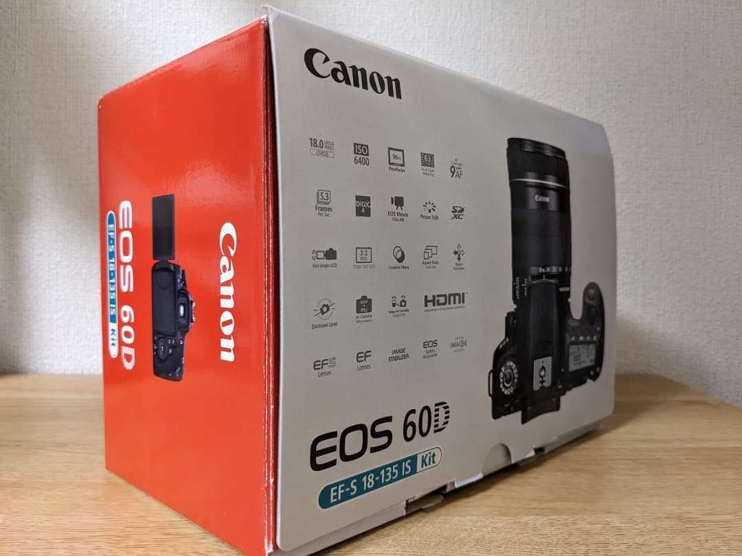 キヤノン EOS 60D 2レンズセット（18-135mm+10-18mm）