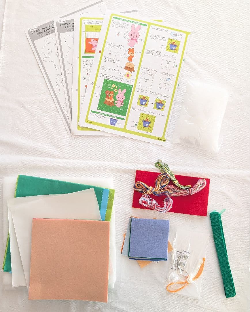 フェリシモ　ママおしえて　レトロでかわいい　仕かけ布絵本の会　４セット