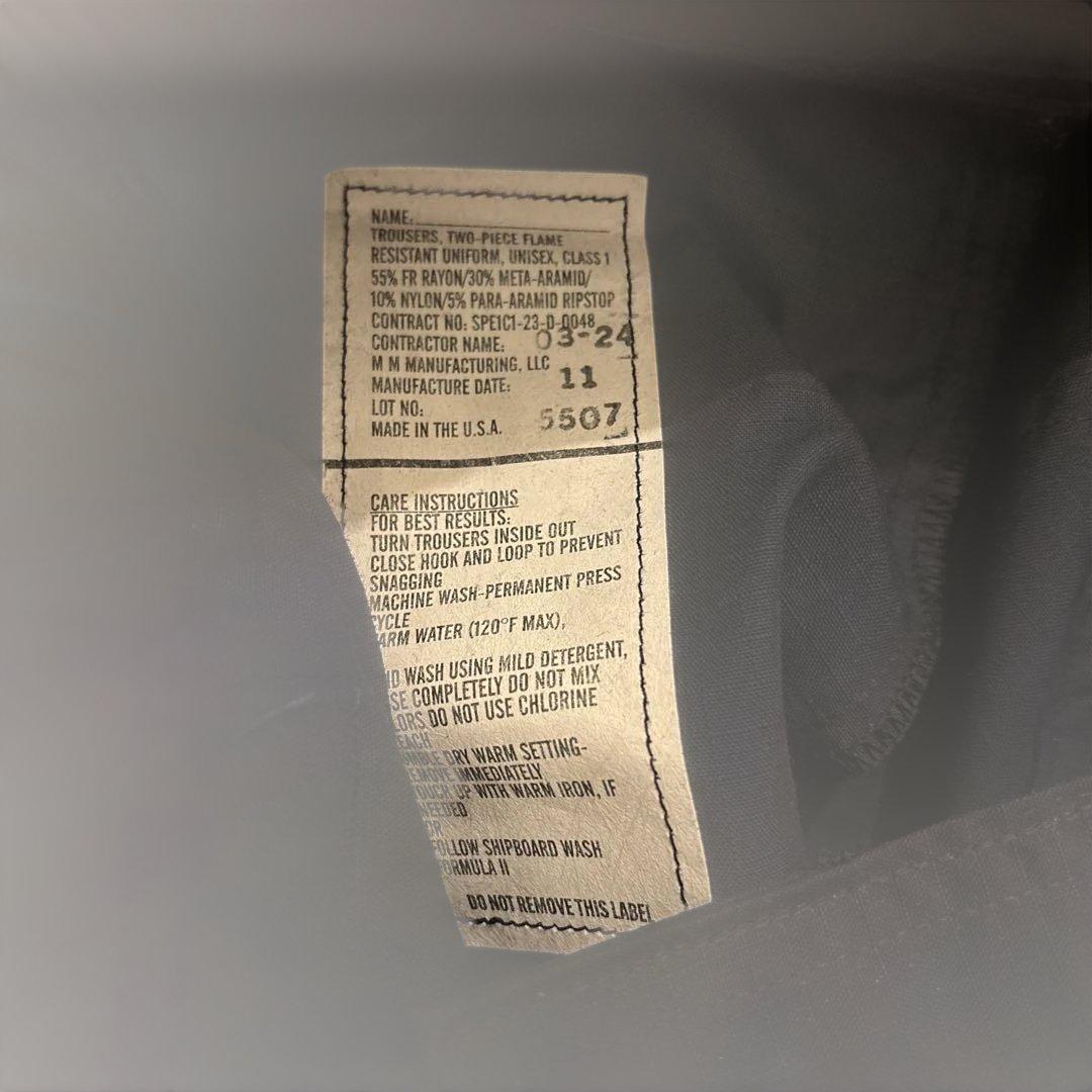 新品　米軍放出品　海軍　難燃　新型　NWU M/L