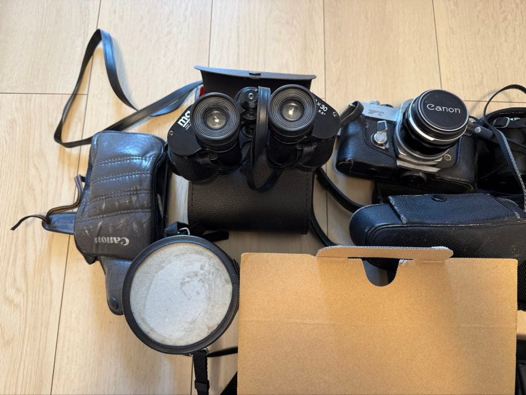 遺品整理　カメラセット