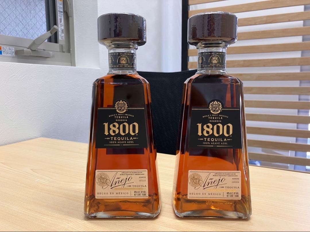 国内正規品！未開封！1800 Tequila アニェホ 750ml 2本セット