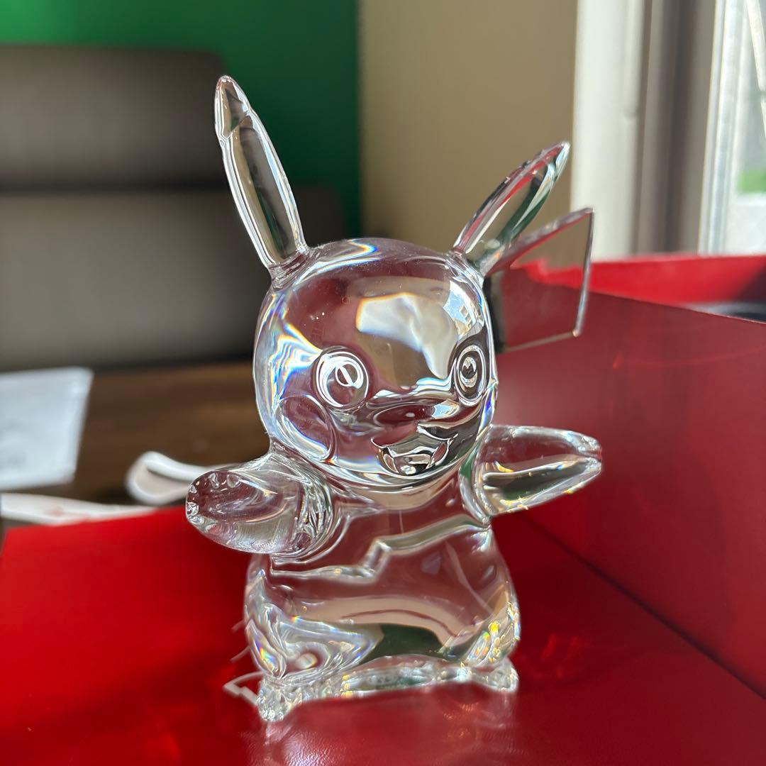 Baccarat ポケモン ピカチュウ クリスタルフィギュア