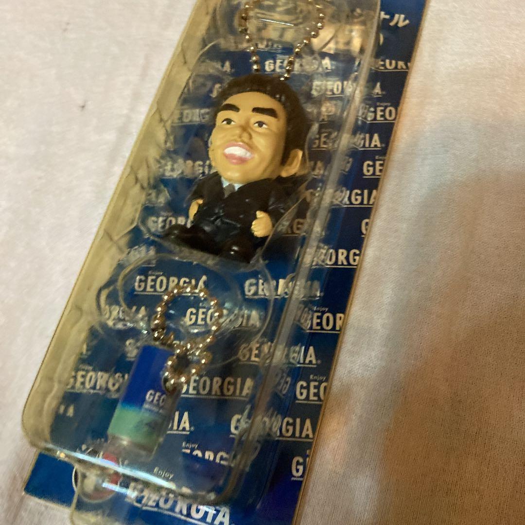 ジョージア　浜田雅功　ダウンタウン　キーホルダー　フィギュア　新品未使用