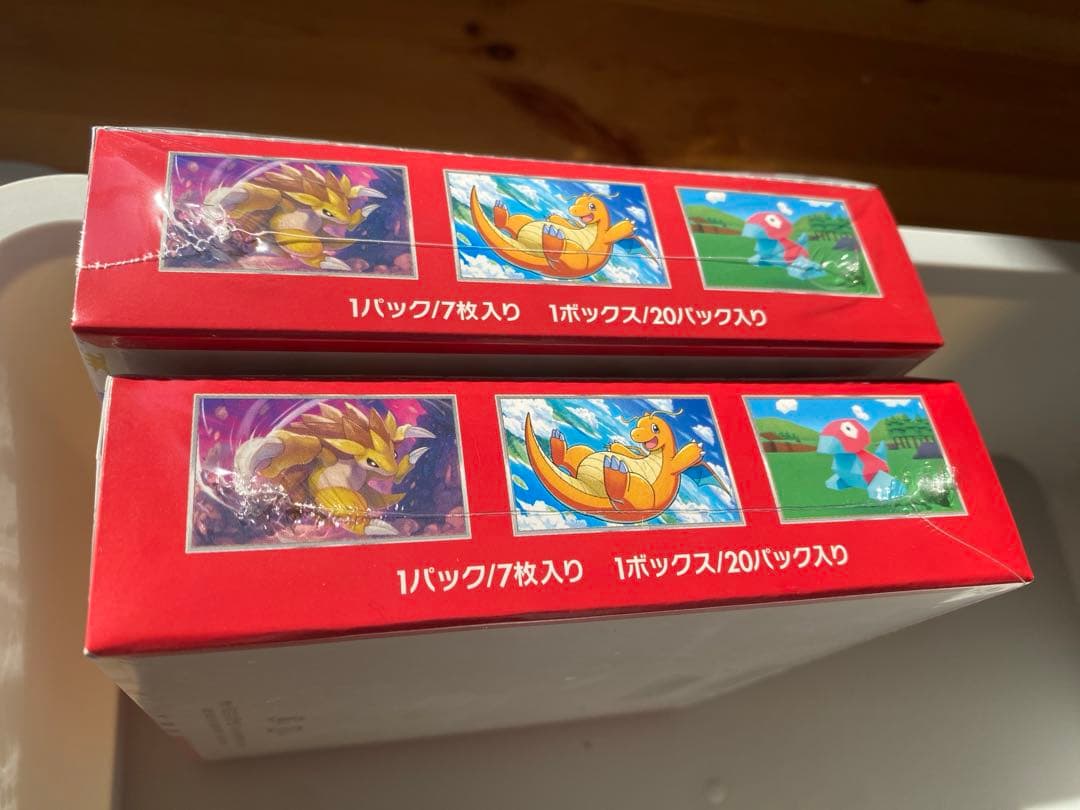 ポケモンカード151 シュリンク付き2box