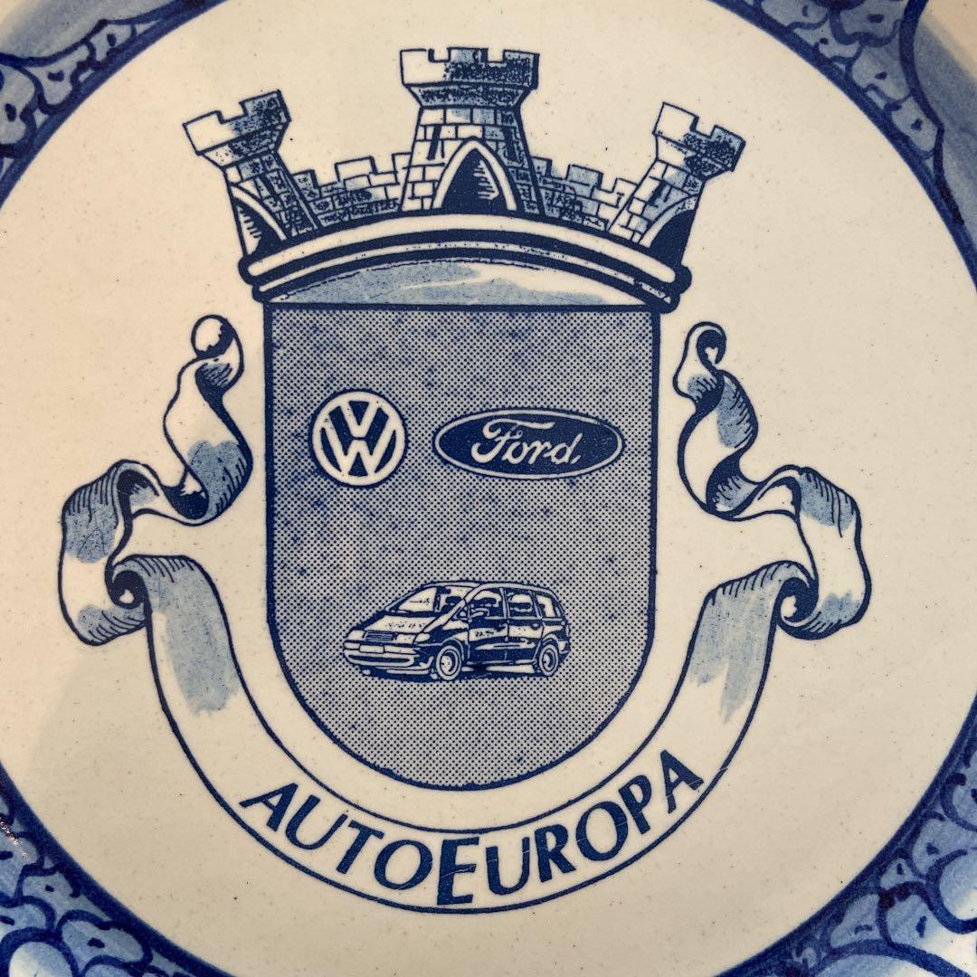 非売品 VW×FORD AutoEuropa シャラン/ギャラクシー記念プレート