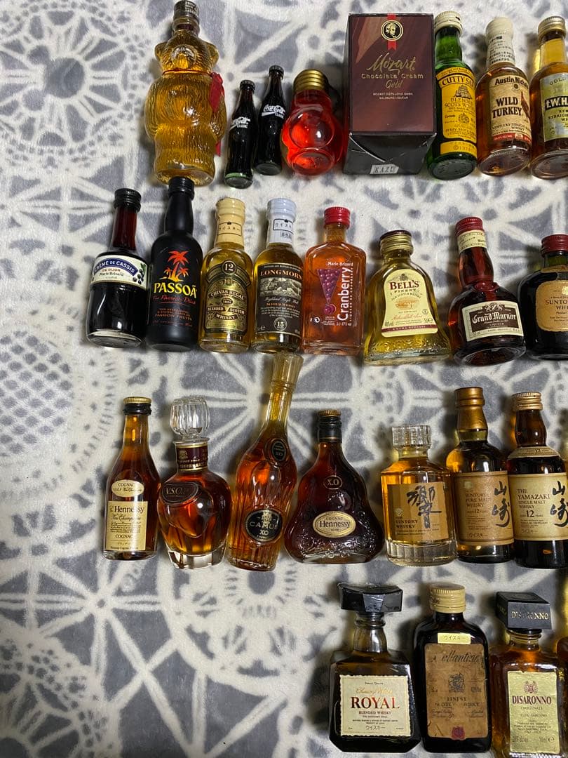 ミニボトルウィスキー等　47本まとめ売り