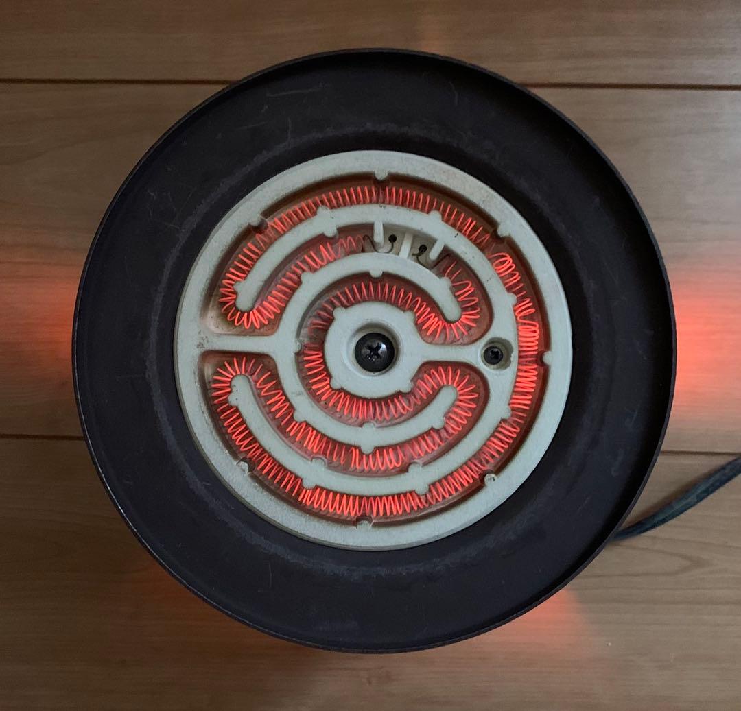 茶道具　電熱ヒーター（強弱切替スイッチ付）