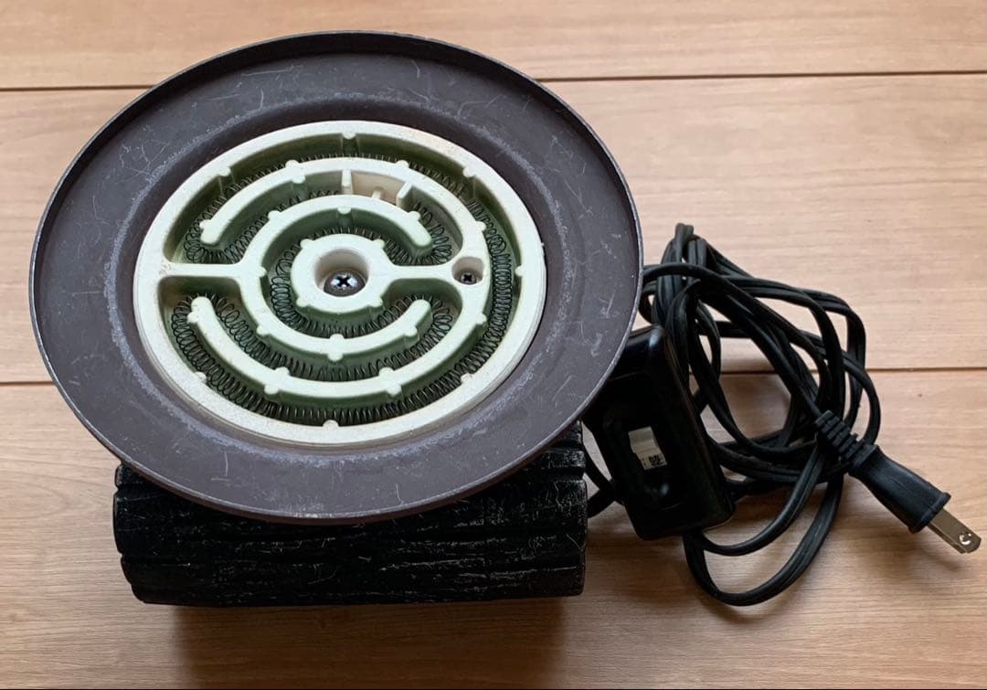 茶道具　電熱ヒーター（強弱切替スイッチ付）