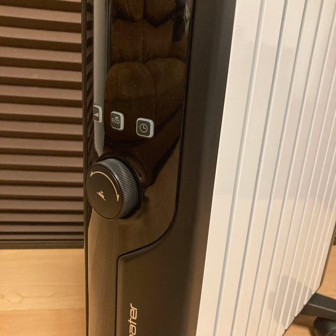 デロンギ マルチダイナミックヒーター MDHU15-BK リモコン付き