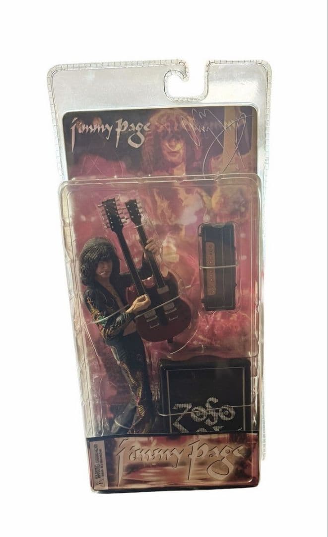 新品●ジミー・ペイジ 7インチ アクションフィギュア neca●未開封美品 絶版