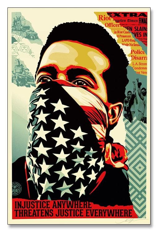 American Rage/Shepard Fairey/オベイ/ポスター