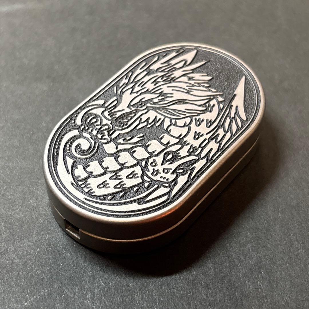 金属製 ドラゴンフィジェットトイ EDC ハンドスピナー