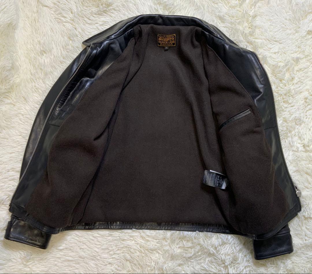 VELUOKLDLY ホースハイド レザージャケット Ｌヴェルオックリー 馬革