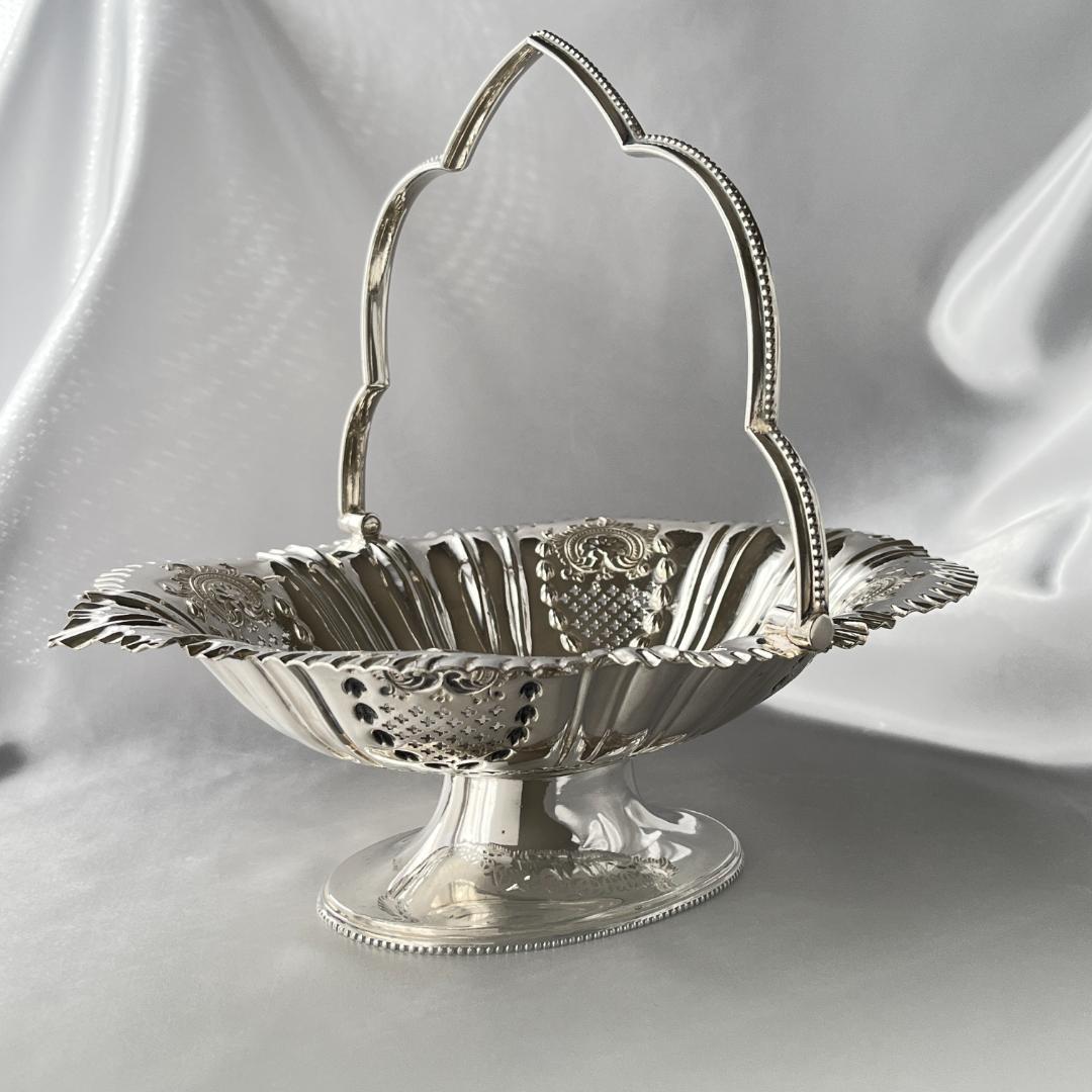 【Cooper Brothers】 ビクトリアンのフルーツスタンド バスケット