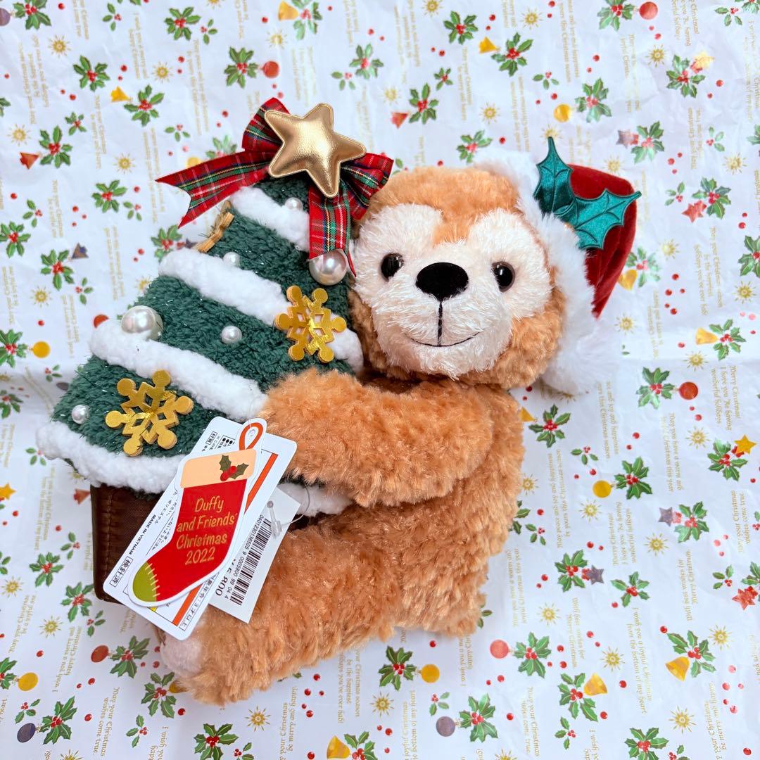 ダッフィー　クリスマスツリー　ぬいぐるみ　新品タグ付き